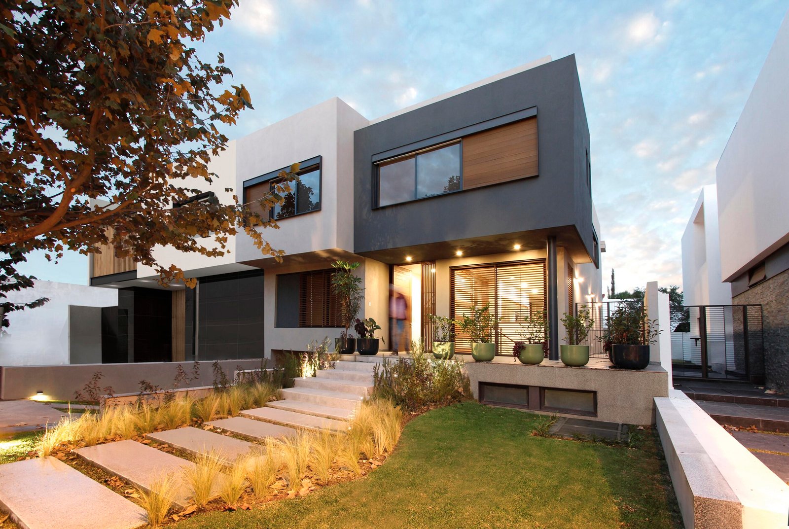 Visualización de proyecto de la fachada de Casa CE3