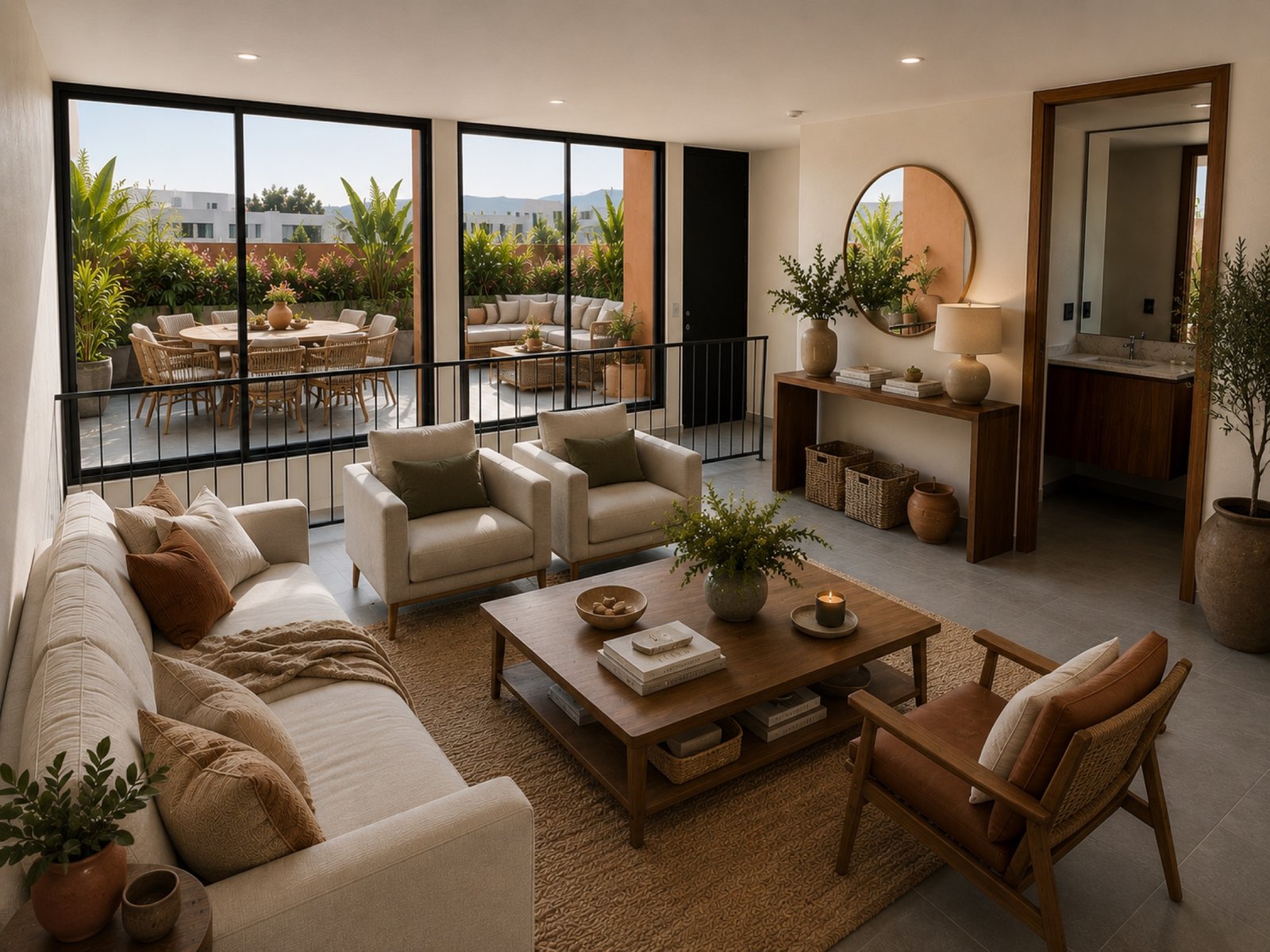 C18 RooftopInterior AmbientacionVisual