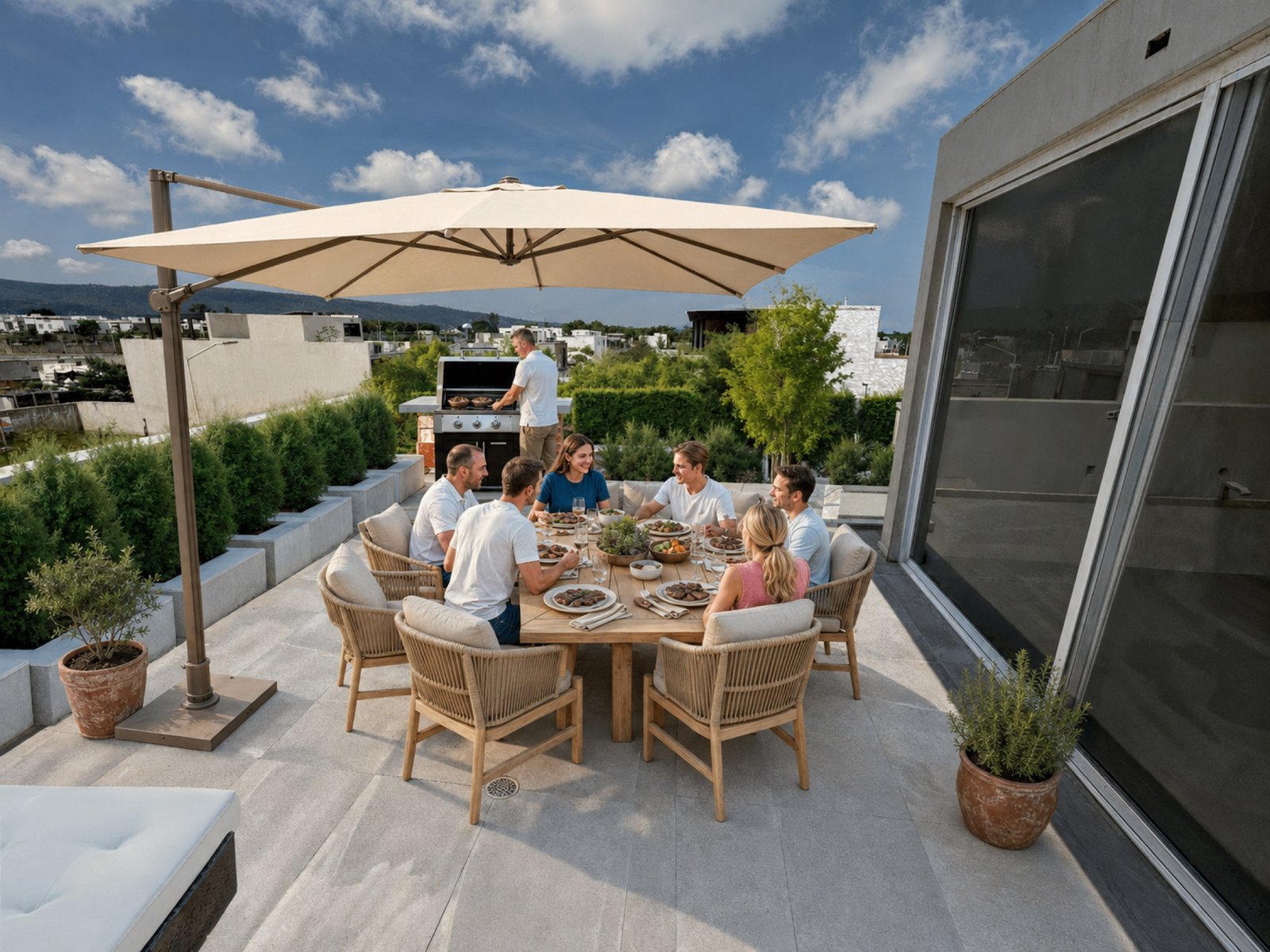 C19 RooftopExterior AmbientacionReunion